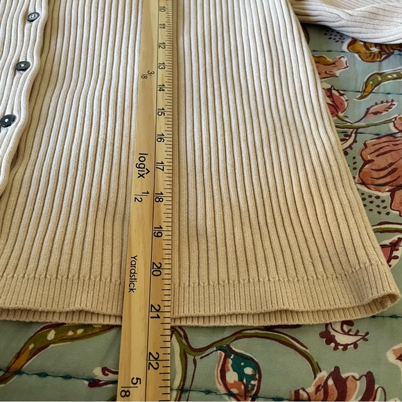 Boden Ribbed Detail Cardigan, Rope XL - Picture 12 of 14